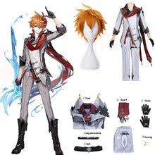 Carregar imagem no visualizador da galeria, FANTASIA CHILDE TARTAGLIA GENSHIN IMPACT COSPLAY PROFISSIONAL