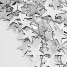 Carregar imagem no visualizador da galeria, VESTIDO ESTRELAS METALIZADO TRANSPARENTE