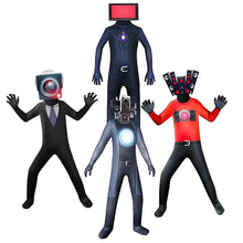 Carregar imagem no visualizador da galeria, FANTASIA SKIBIDI TOILET INFANTIL COSPLAY