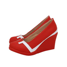 Carregar imagem no visualizador da galeria, SAPATO SALTO VERMELHO ZERO TWO - DARLING IN THE FRANXX