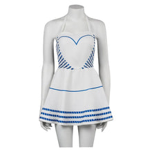 Carregar imagem no visualizador da galeria, VESTIDO BARBIE BRANCO CORAÇÃO - BARBIE MOVIE 2023 COSPLAY