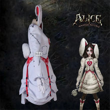 Carregar imagem no visualizador da galeria, FANTASIA ALICE MADNESS RETURNS RABBIT PLUSH DRESS COSPLAY
