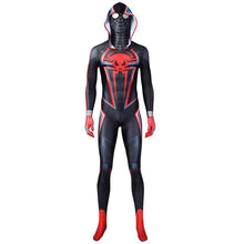 Carregar imagem no visualizador da galeria, FANTASIA HOMEM ARANHA PS5 - MILES MORALES COM TOUCA COSPLAY ARANHAVERSO