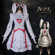 Carregar imagem no visualizador da galeria, FANTASIA ALICE MADNESS RETURNS RABBIT PLUSH DRESS COSPLAY