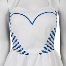 Carregar imagem no visualizador da galeria, VESTIDO BARBIE BRANCO CORAÇÃO - BARBIE MOVIE 2023 COSPLAY