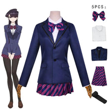 Carregar imagem no visualizador da galeria, FANTASIA KOMI SHOUKO + PERUCA - KOMI CAN'T COMMUNICATE COSPLAY
