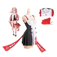 Carregar imagem no visualizador da galeria, FANTASIA YAE MIKO GENSHIN IMPACT VESTIDO COSPLAY