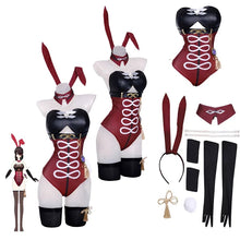 Carregar imagem no visualizador da galeria, FANTASIA BEIDOU BUNNY SUIT - GENSHIN IMPACT COSPLAY