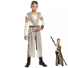 Carregar imagem no visualizador da galeria, FANTASIA REY SKYWALKER STAR WARS INFANTIL