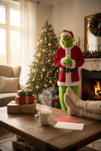 Carregar imagem no visualizador da galeria, FANTASIA COMPLETA GRINCH PAPAI NOEL NATAL COSPLAY