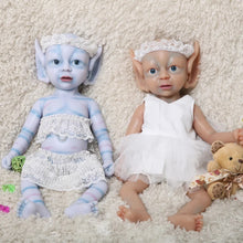 Carregar imagem no visualizador da galeria, BEBÊ ELFO FADA 100% SILICONE