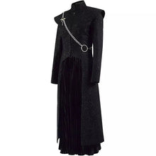 Carregar imagem no visualizador da galeria, FANTASIA DAENERYS VESTIDO PRETO - GAME OF THRONES TEMPORADA 7 COSPLAY