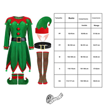 Carregar imagem no visualizador da galeria, FANTASIA _ DUENDE ELFO FEMININO NATAL LUXO