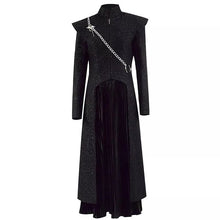 Carregar imagem no visualizador da galeria, FANTASIA DAENERYS VESTIDO PRETO - GAME OF THRONES TEMPORADA 7 COSPLAY