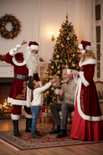 Carregar imagem no visualizador da galeria, FANTASIA PROFISSIONAL PAPAI E MAMÃE NOEL LUXO