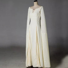 Carregar imagem no visualizador da galeria, FANTASIA DAENERYS VESTIDO BRANCO - GAME OF THRONES TEMPORADA 5 COSPLAY
