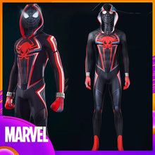 Carregar imagem no visualizador da galeria, FANTASIA HOMEM ARANHA PS5 - MILES MORALES COM TOUCA COSPLAY ARANHAVERSO