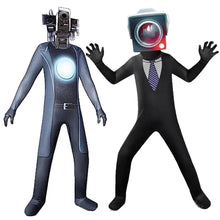 Carregar imagem no visualizador da galeria, FANTASIA SKIBIDI TOILET INFANTIL COSPLAY