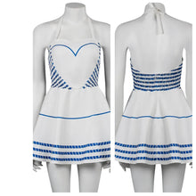 Carregar imagem no visualizador da galeria, VESTIDO BARBIE BRANCO CORAÇÃO - BARBIE MOVIE 2023 COSPLAY
