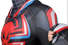 Carregar imagem no visualizador da galeria, FANTASIA HOMEM ARANHA PS5 - MILES MORALES COM TOUCA COSPLAY ARANHAVERSO