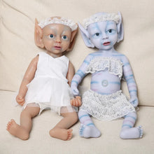 Carregar imagem no visualizador da galeria, BEBÊ ELFO FADA 100% SILICONE