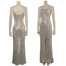 Carregar imagem no visualizador da galeria, FANTASIA BARBIE MACACÃO DOURADO DANÇA - BARBIE MOVIE 2023 COSPLAY