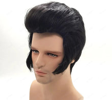 Carregar imagem no visualizador da galeria, KIT PERUCA + ÓCULOS ELVIS PRESLEY COSPLAY