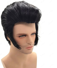 Carregar imagem no visualizador da galeria, KIT PERUCA + ÓCULOS ELVIS PRESLEY COSPLAY