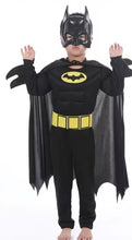 Carregar imagem no visualizador da galeria, Fantasia Batman Infantil Com Músculos