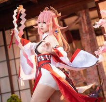 Carregar imagem no visualizador da galeria, FANTASIA YAE MIKO GENSHIN IMPACT COSPLAY