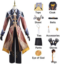 Carregar imagem no visualizador da galeria, FANTASIA ZHONGLI GENSHIN IMPACT COSPLAY