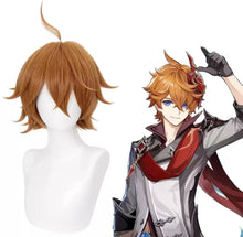 Carregar imagem no visualizador da galeria, PERUCA CHILDE TARTAGLIA GENSHIN IMPACT COSPLAY