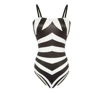 Carregar imagem no visualizador da galeria, MAIÔ BARBIE PRETO E BRANCO LISTRADO - BARBIE MOVIE 2023