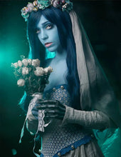 Carregar imagem no visualizador da galeria, FANTASIA NOIVA CADÁVER COSPLAY PROFISSIONAL