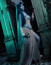 Carregar imagem no visualizador da galeria, FANTASIA NOIVA CADÁVER COSPLAY PROFISSIONAL