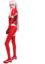 Carregar imagem no visualizador da galeria, FANTASIA ZERO TWO - SUIT MACACÃO VINIL COSPLAY PROFISSIONAL