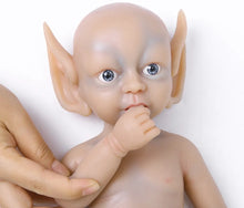 Carregar imagem no visualizador da galeria, BEBÊ ELFO FADA 100% SILICONE