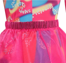 Carregar imagem no visualizador da galeria, FANTASIA BARBIE MOVIE 2023 MACACÃO NEON COM SAIA