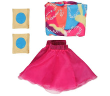 Carregar imagem no visualizador da galeria, FANTASIA BARBIE MOVIE 2023 MACACÃO NEON COM SAIA