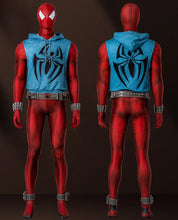 Carregar imagem no visualizador da galeria, FANTASIA HOMEM ARANHA ESCARLATE ARANHAVERSO COSPLAY
