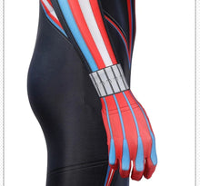 Carregar imagem no visualizador da galeria, FANTASIA HOMEM ARANHA PS5 - MILES MORALES COM TOUCA COSPLAY ARANHAVERSO