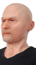 Carregar imagem no visualizador da galeria, MÁSCARA HOMEM IDOSO COM BARBA REALISTA 100% EM SILICONE