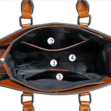 Carregar imagem no visualizador da galeria, BOLSA FEMININA EM COURO LEGÍTIMO ALÇA OMBRO E ANTEBRAÇO