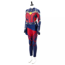 Carregar imagem no visualizador da galeria, FANTASIA CAPITÃ MARVEL VINGADORES ULTIMATO COSPLAY PROFISSIONAL