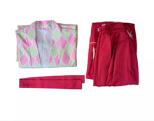 Carregar imagem no visualizador da galeria, FANTASIA VESTIDO MITSURI KANROJI + PERUCA DEMON SLAYER COSPLAY