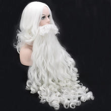 Carregar imagem no visualizador da galeria, BARBA + PERUCA PAPAI NOEL (Barba 80cm)