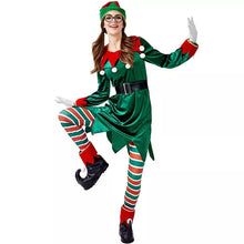 Carregar imagem no visualizador da galeria, FANTASIA PROFISSIONAL ELFO DUENDE NATAL UNISSEX