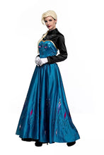 Carregar imagem no visualizador da galeria, FANTASIA ELSA FROZEN ADULTO VESTIDO COROAÇÃO