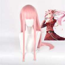Carregar imagem no visualizador da galeria, PERUCA ZERO TWO - COSPLAY DARLING IN THE FRANXX + ACESSÓRIO