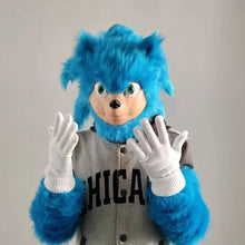 Carregar imagem no visualizador da galeria, MÁSCARA PELUDA SONIC HEDGEHOG COSPLAY